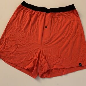 New MeUndies Red Women's Lounge Shorts Pajamas sz L